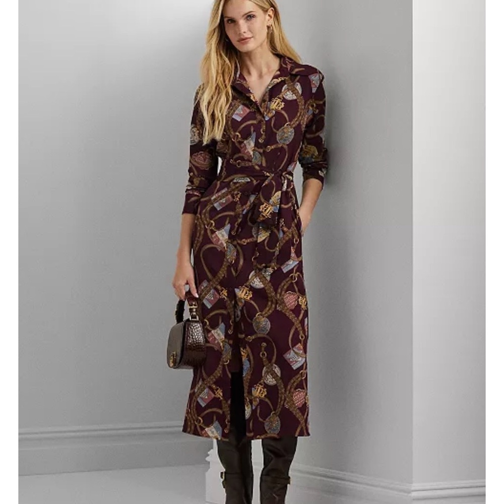 Lauren Ralph Lauren Button down shirt dress